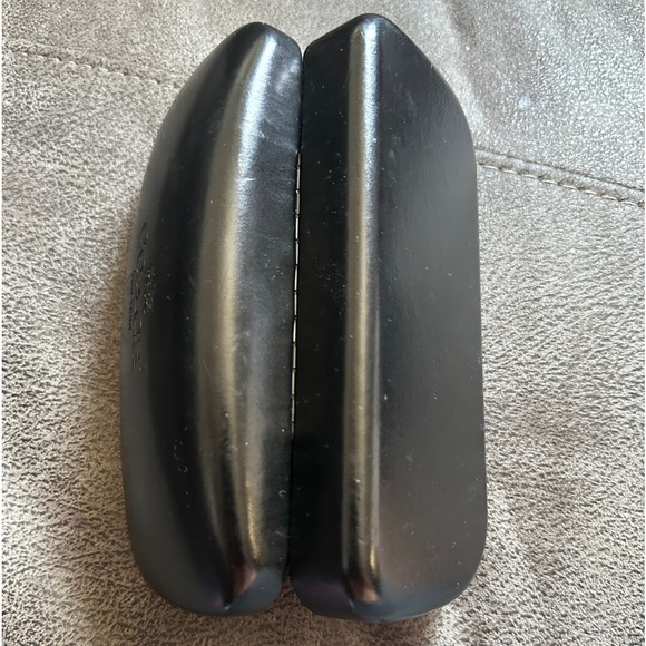 COACH Black Hard Shelled Case Glasses Sunglasses Embossed - Picture 3 of 8